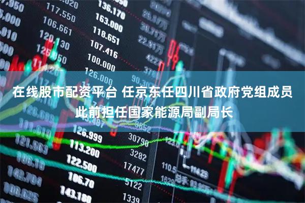 在线股市配资平台 任京东任四川省政府党组成员 此前担任国家能源局副局长